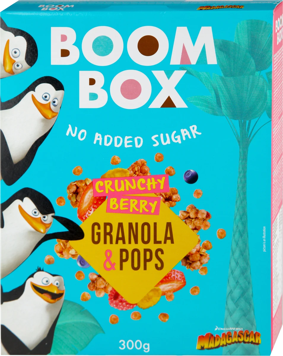 GRANOLA & POPS - šumsko voće, 300 g