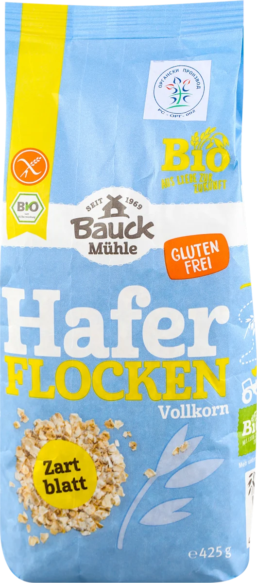 Hafer FLOCKEN - ovsene pahuljice bez glutena, 425 g