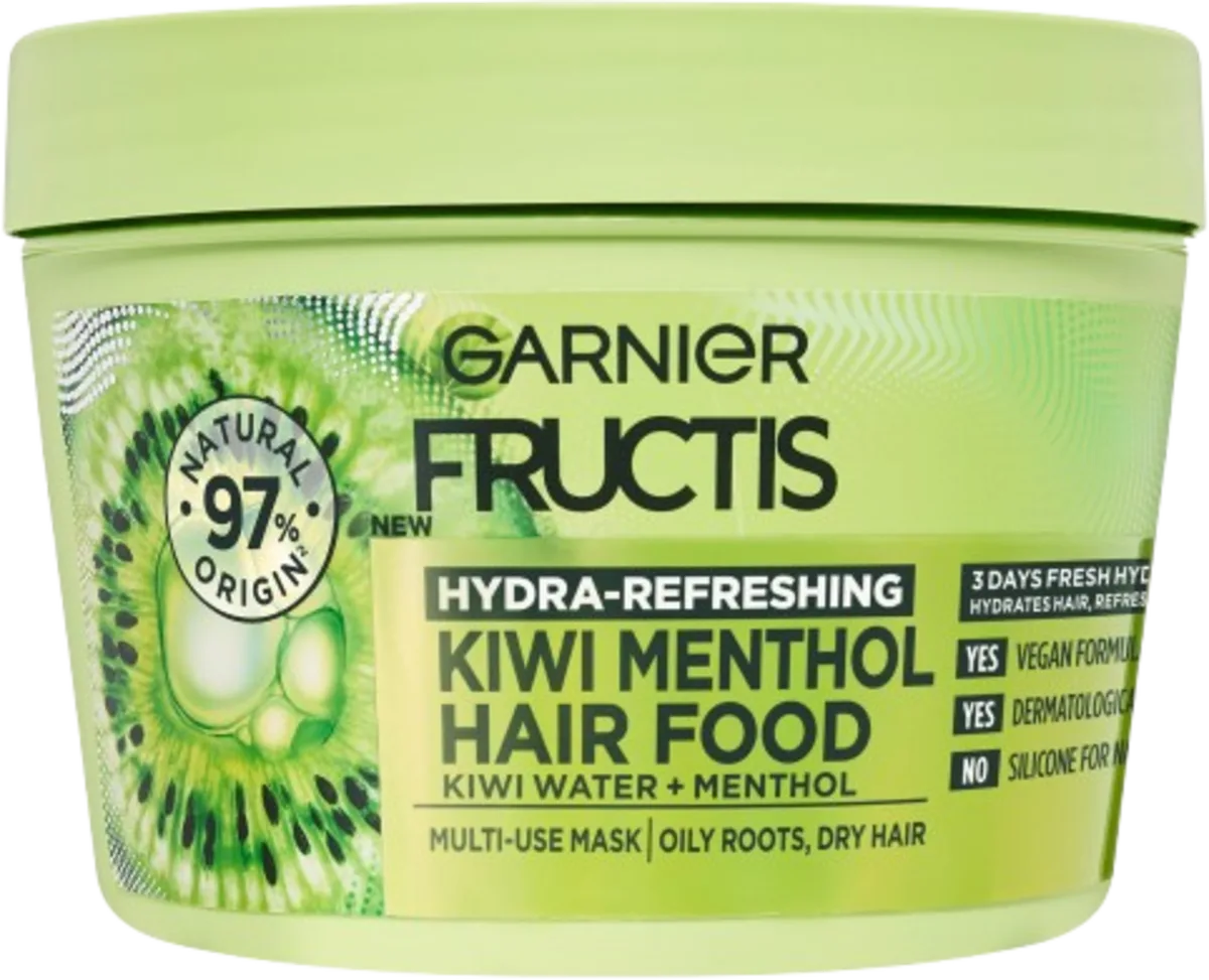 Hair Food Kiwi Menthol maska za kosu, 390 ml