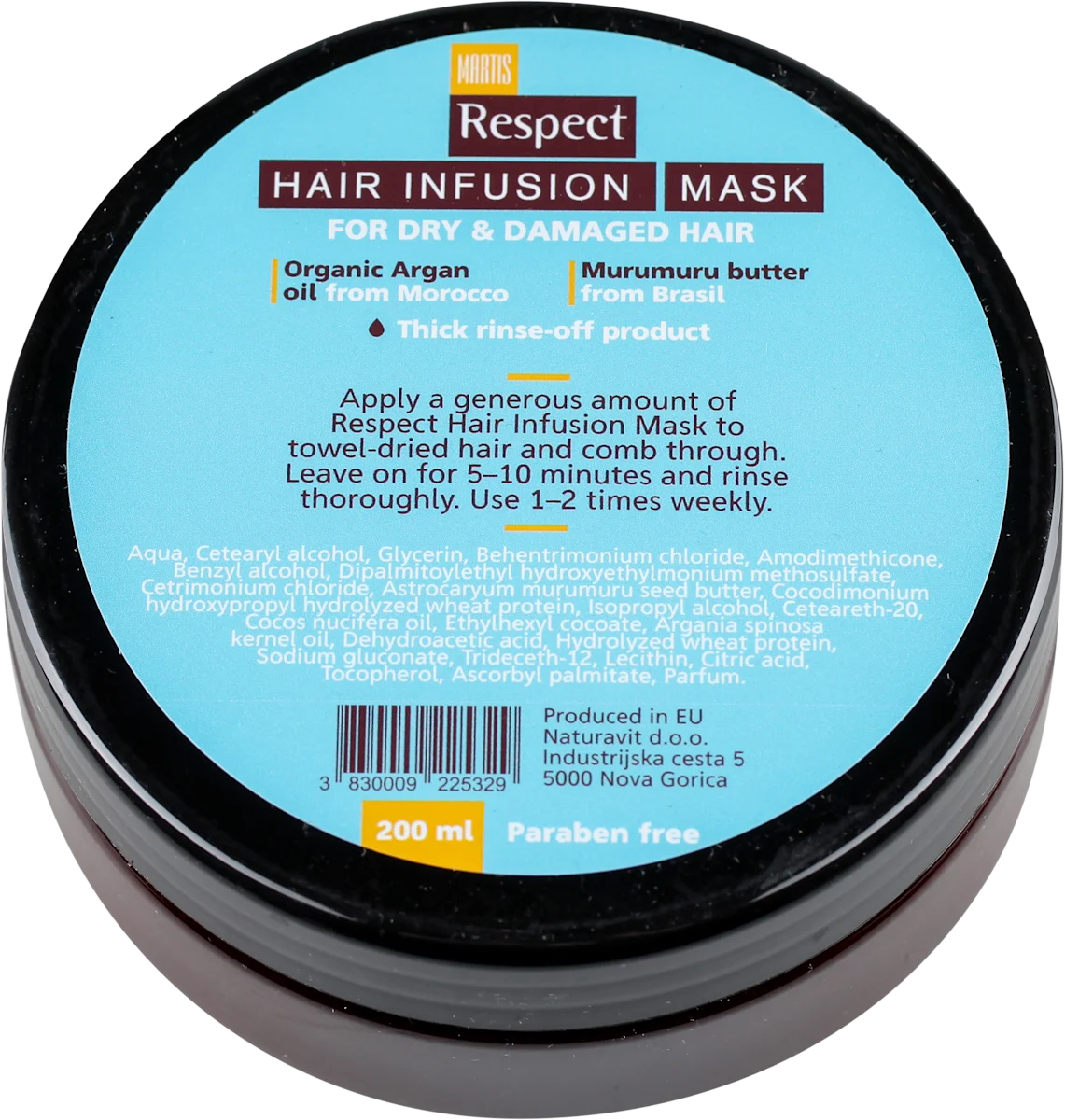 HAIR INFUSION  - maska za kosu, 200 ml