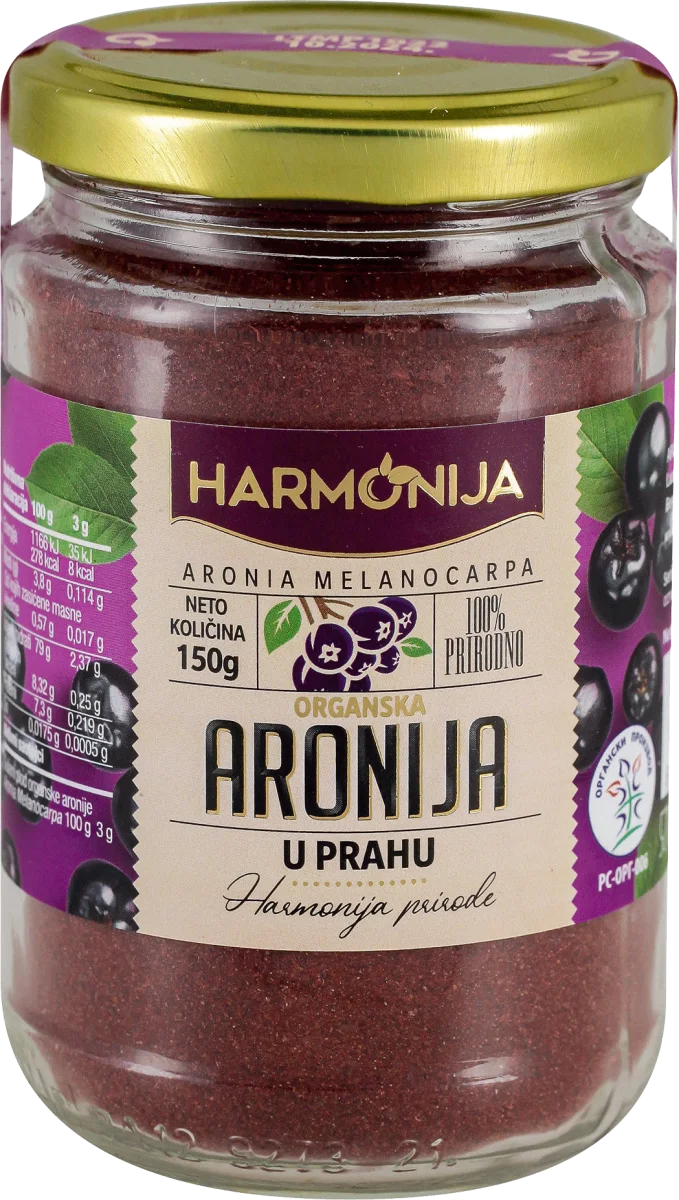 Harmonija prirode - organska aronija u prahu, 150 g