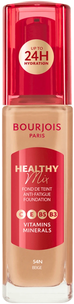 HEALTHY MIX Anti-Fatigue tečni puder - 54N Beige, 1 kom