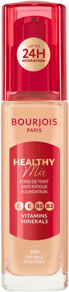 HEALTHY MIX Anti-Fatigue tečni puder - 55N Deep Beige, 1 kom