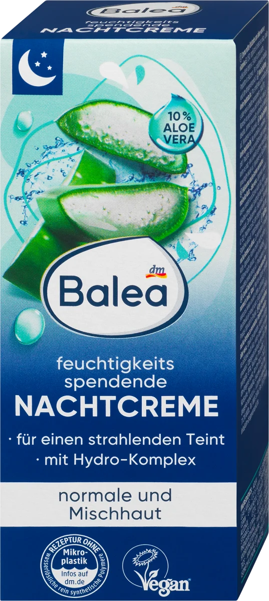 Hidrantna noćna krema za lice, 50 ml