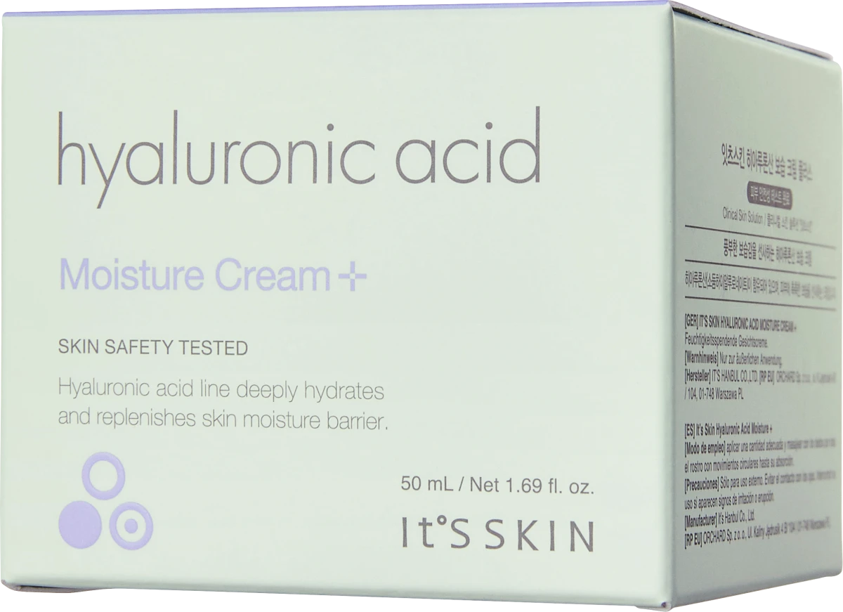 Hidratantna krema za lice - hyaluronic acid, 50 ml