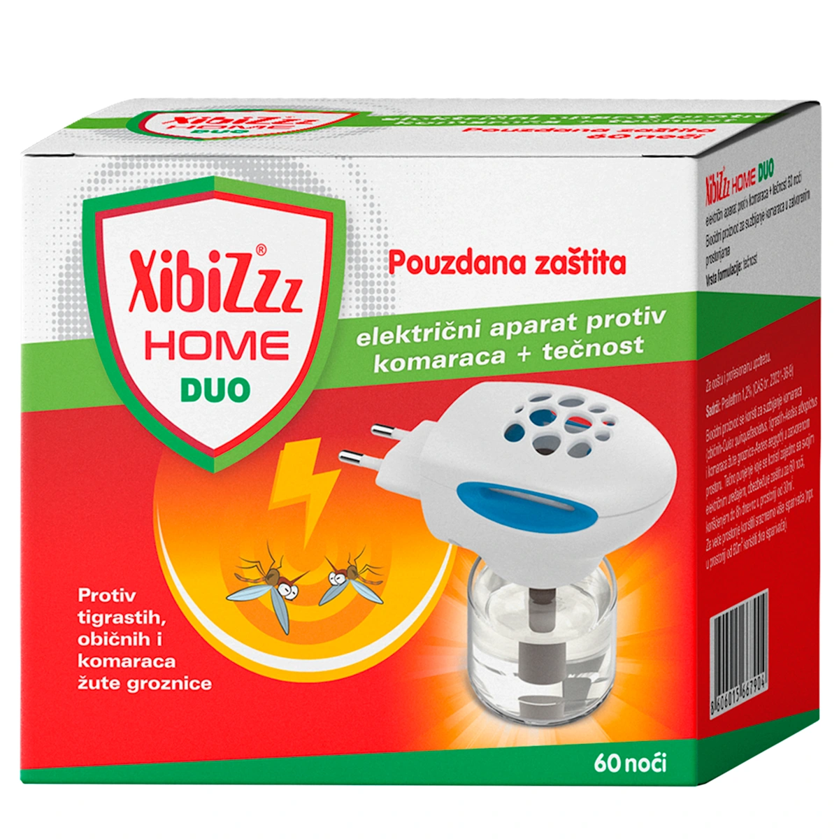 HOME DUO Električni aparat protiv komaraca +..., 1 kom