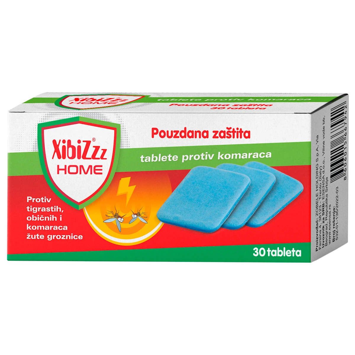 HOME tablete protiv komaraca, 30 kom