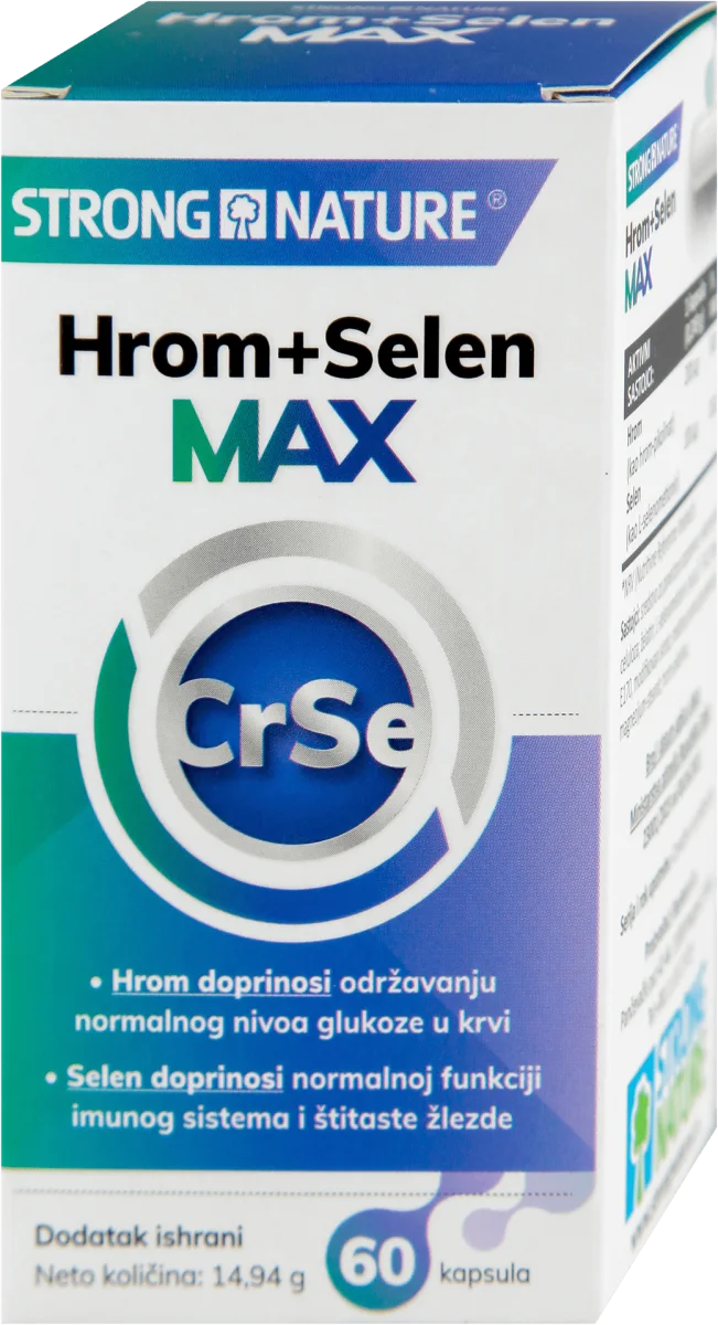 Hrom+Selen MAX - kapsula, 60 kom
