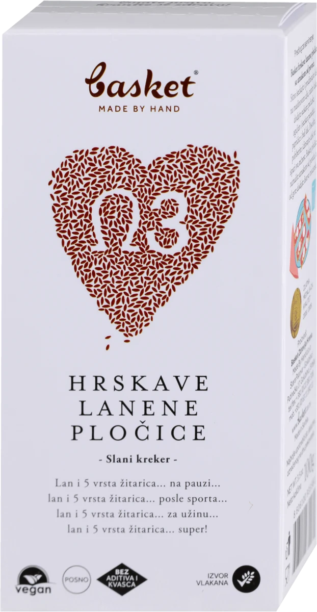 HRSKAVE LANENE PLOČICE, 100 g