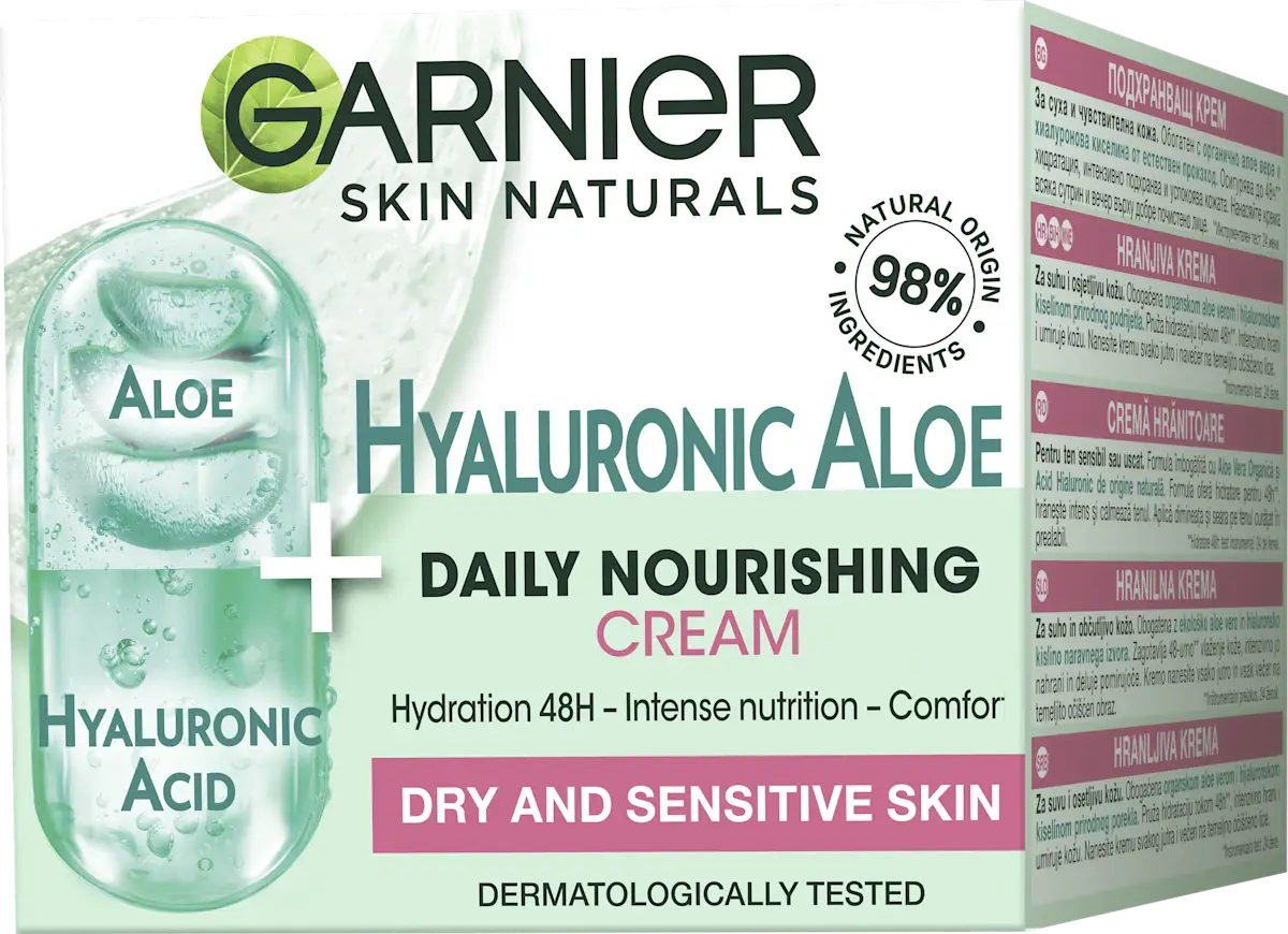 HYALURONIC ALOE - dnevna krema za lice, 50 ml