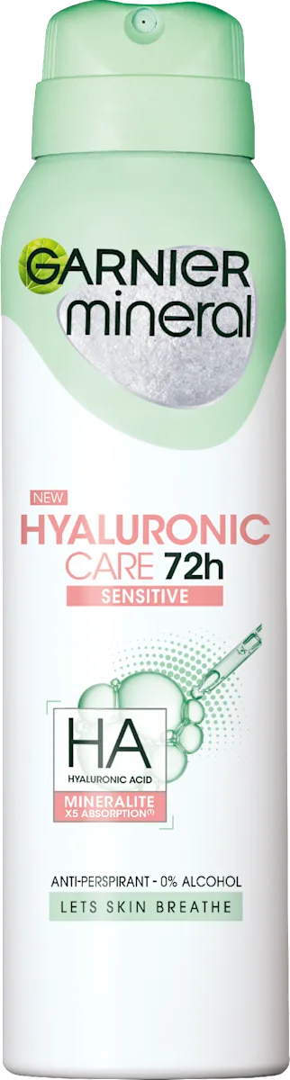 HYALURONIC CARE 72h dezodorans u spreju Sensitive, 150 ml