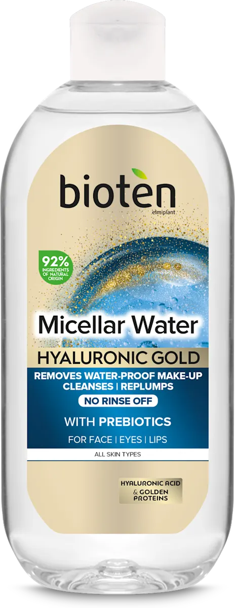 HYALURONIC GOLD - micelarna voda, 400 ml