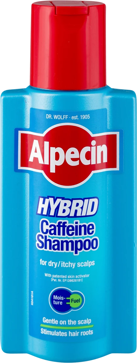 HYBRID šampon Caffeine - za muškarce, 250 ml