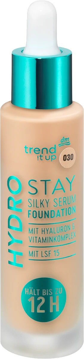 HYDRO STAY Silky Serum tečni puder 030 - SPF 15, 30 ml