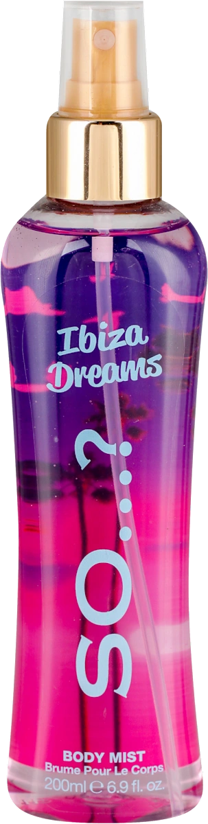 Ibiza Dreams body mist, 200 ml