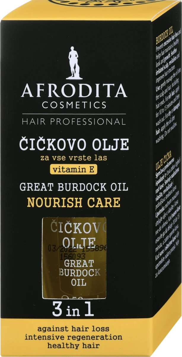Čičkovo ulje za kosu, 50 ml