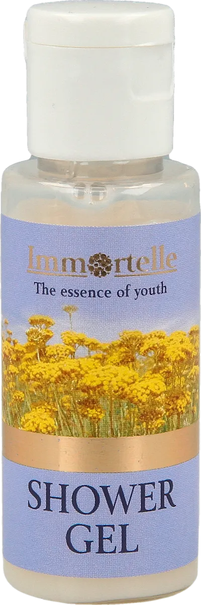Immortelle gel za tuširanje - putna ambalaža, 30 ml