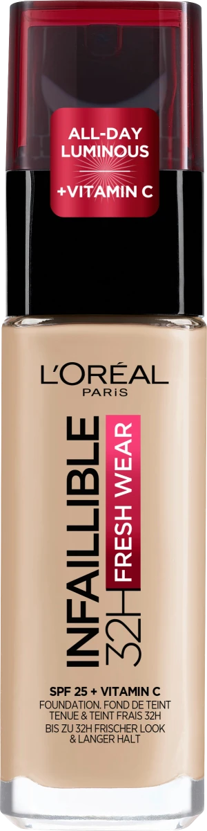 Infaillible 32H FRESH WEAR tečni puder – 130 True..., 30 ml
