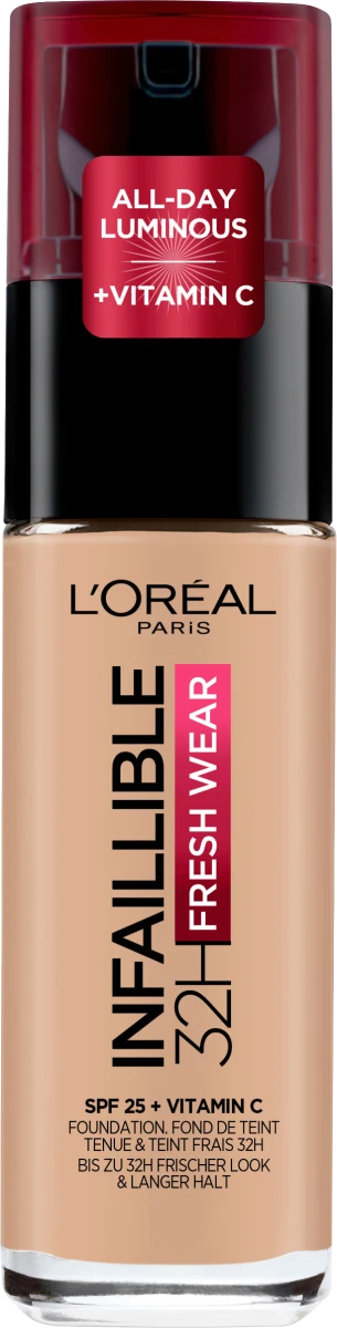 Infaillible 32H FRESH WEAR tečni puder – 145 Rose..., 30 ml