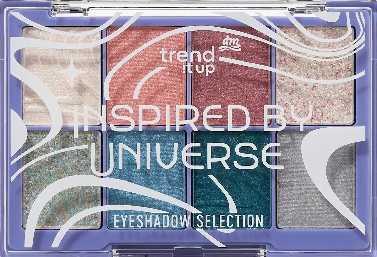 INSPIRED BY UNIVERSE paleta senki za oči, 5,6 g