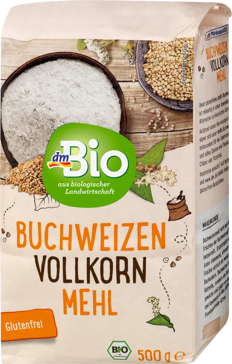 Integralno heljdino brašno organsko, 500 g