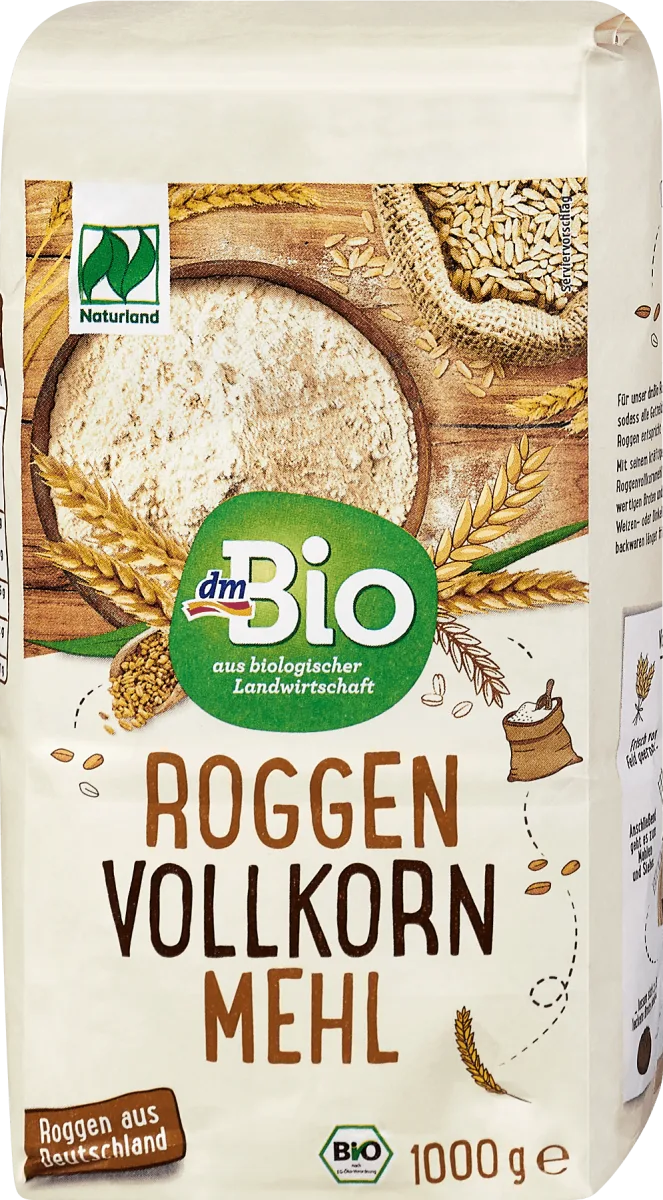 Integralno ražano brašno, 1.000 g