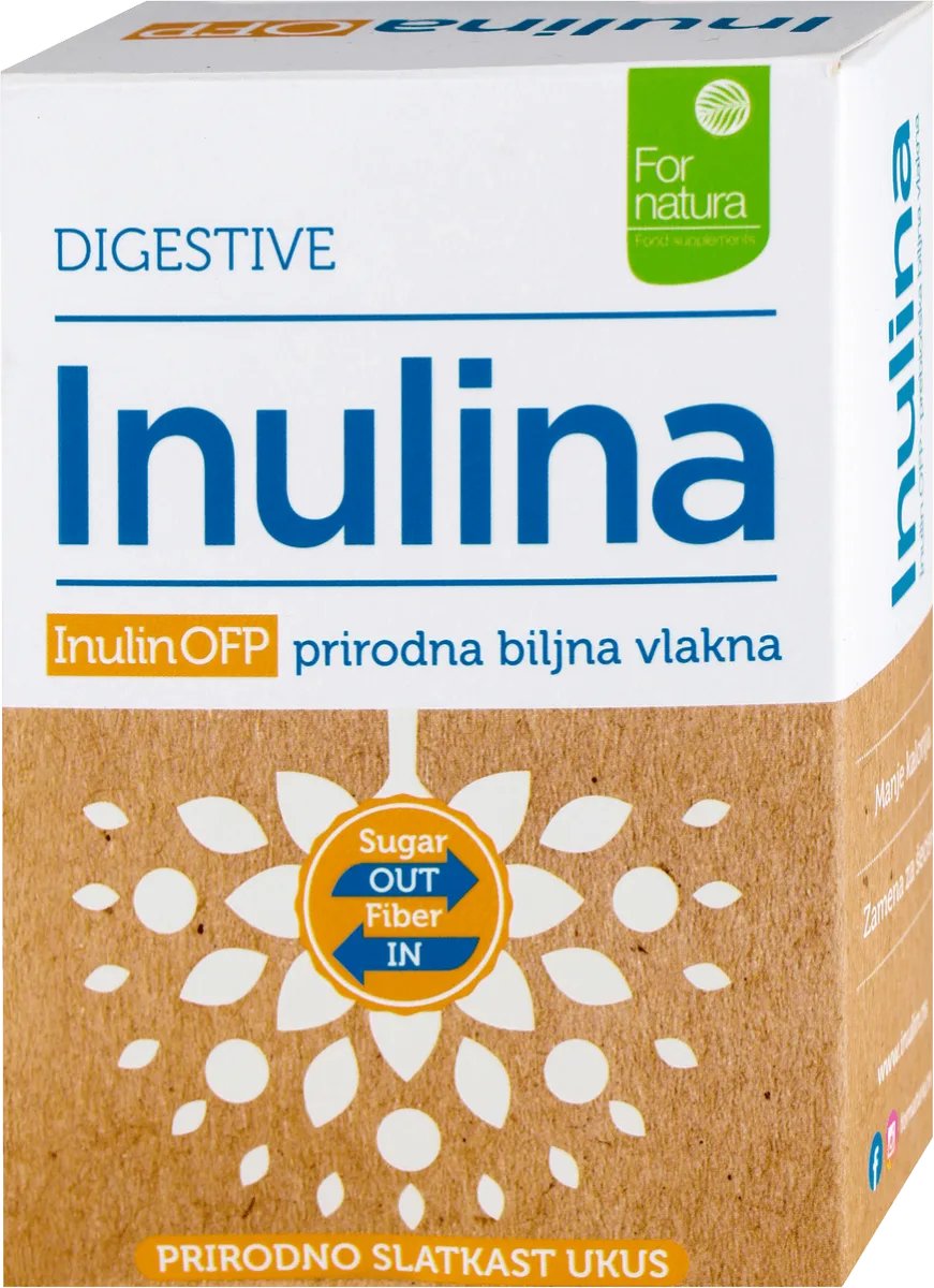 Inulina inulin OFP - prirodna biljna vlakna, 75 g