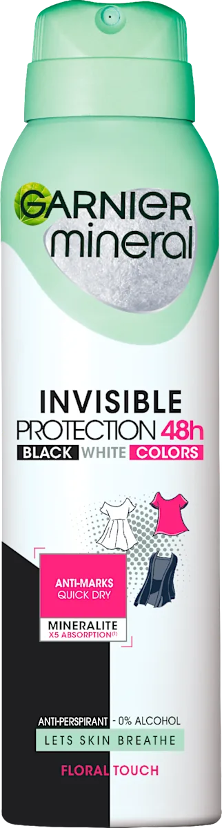 INVISIBLE PROTECTION dezodorans u spreju - Floral..., 150 ml