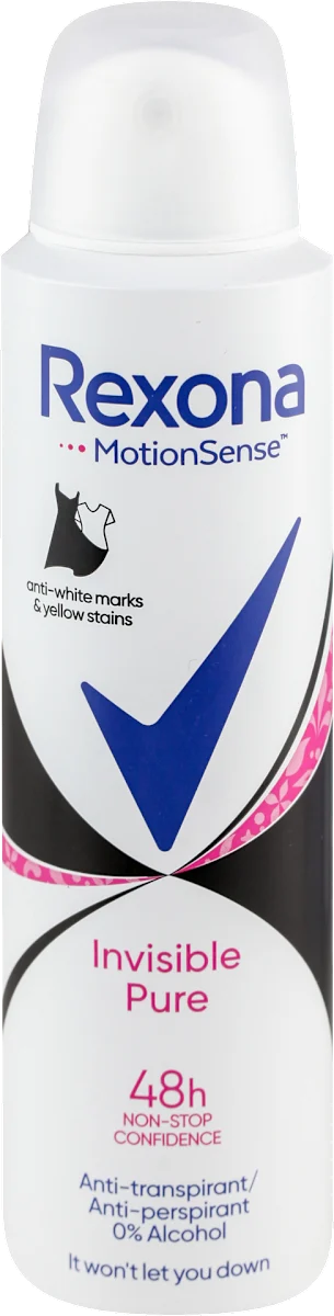 invisible pure - dezodorans u spreju, 150 ml