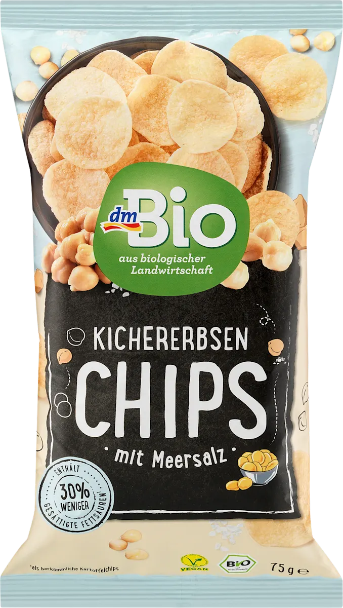Čips od leblebije sa morskom solju, 75 g