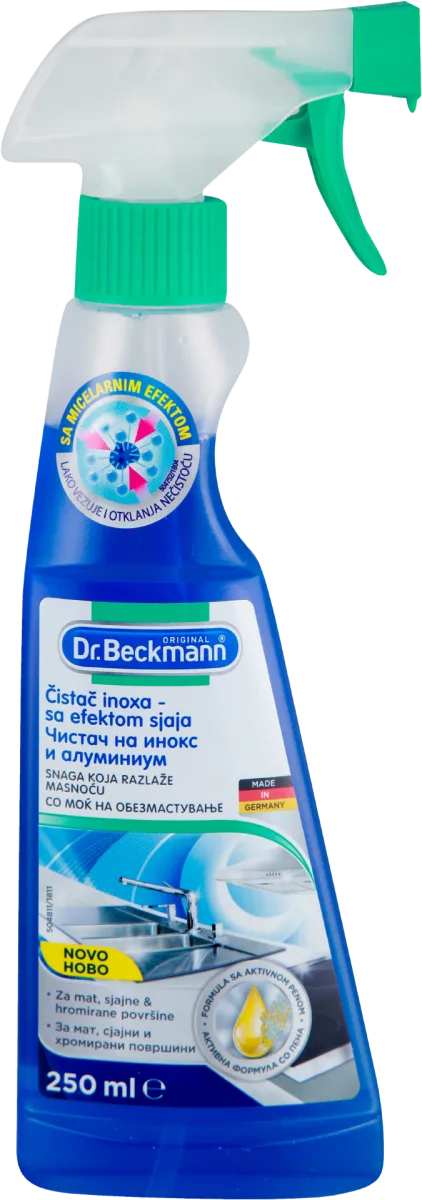Čistač inoxa, hroma i aluminijuma, 250 ml