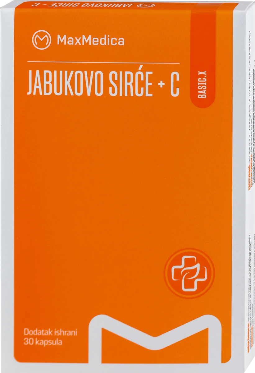 JABUKOVO SIRĆE + C kapsule, 30 kom