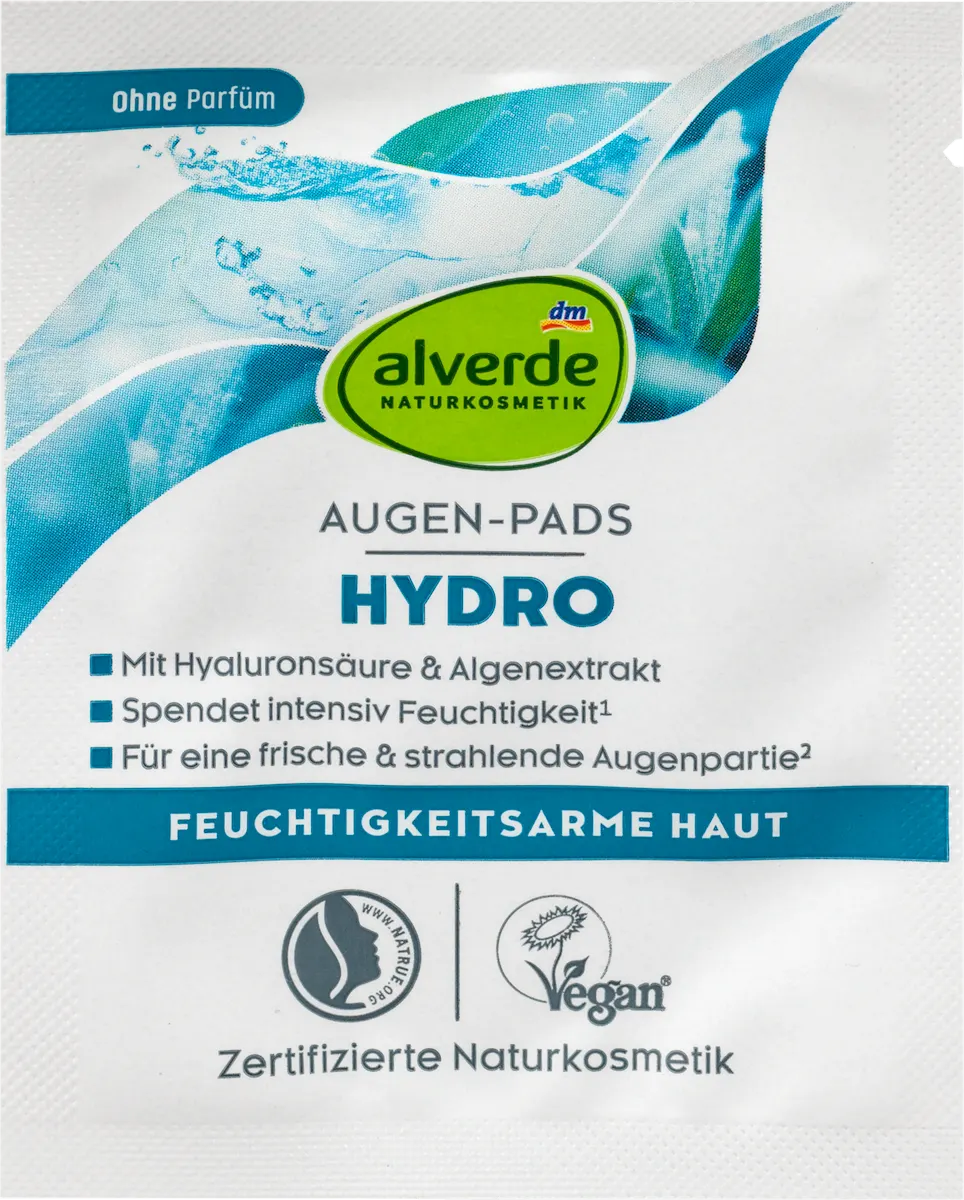 Jastučići ispod očiju, HYDRO, 2 kom