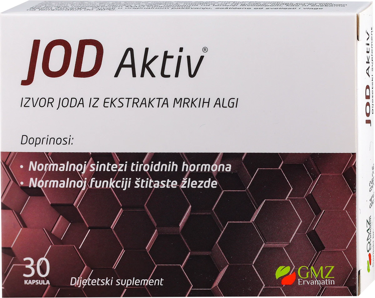 JOD Aktiv PLUS kapsule, 30 kom