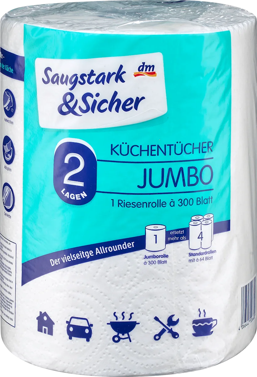 JUMBO kuhinjski ubrusi 2-slojni, 1 kom