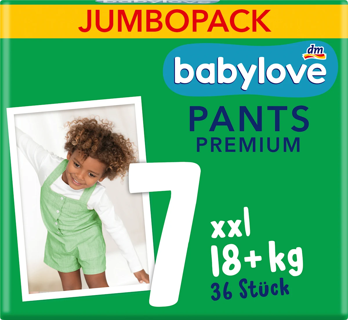 JUMBOPACK PREMIUM pelene gaćice xxl, veličina 7..., 36 kom