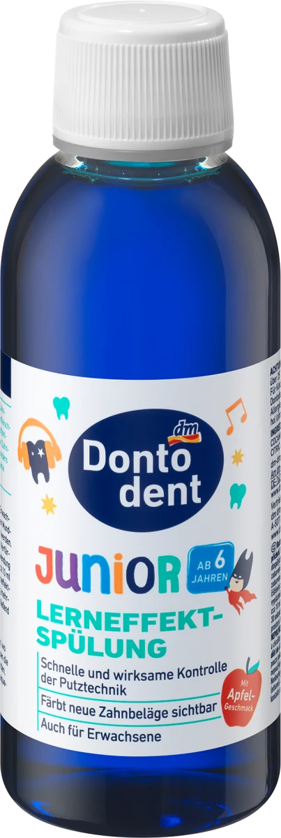 JUNIOR plak tečnost za ispiranje usta, od 6...., 200 ml