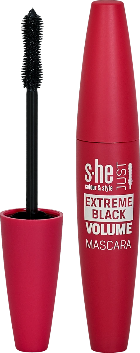 Just Extreme Black Volume maskara – 170/001 Black, 12 ml