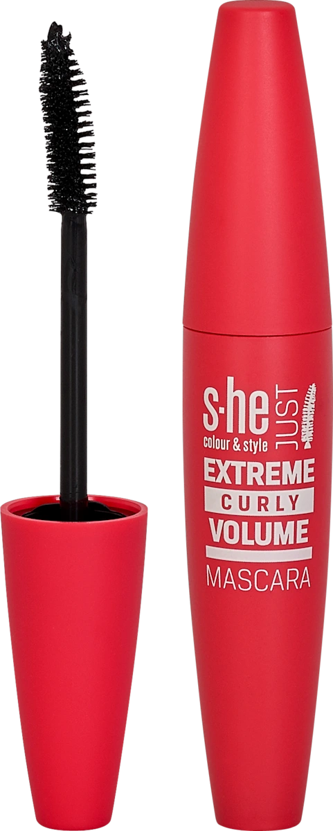 Just Extreme Curly Volume maskara – 170/002 Black, 12 ml
