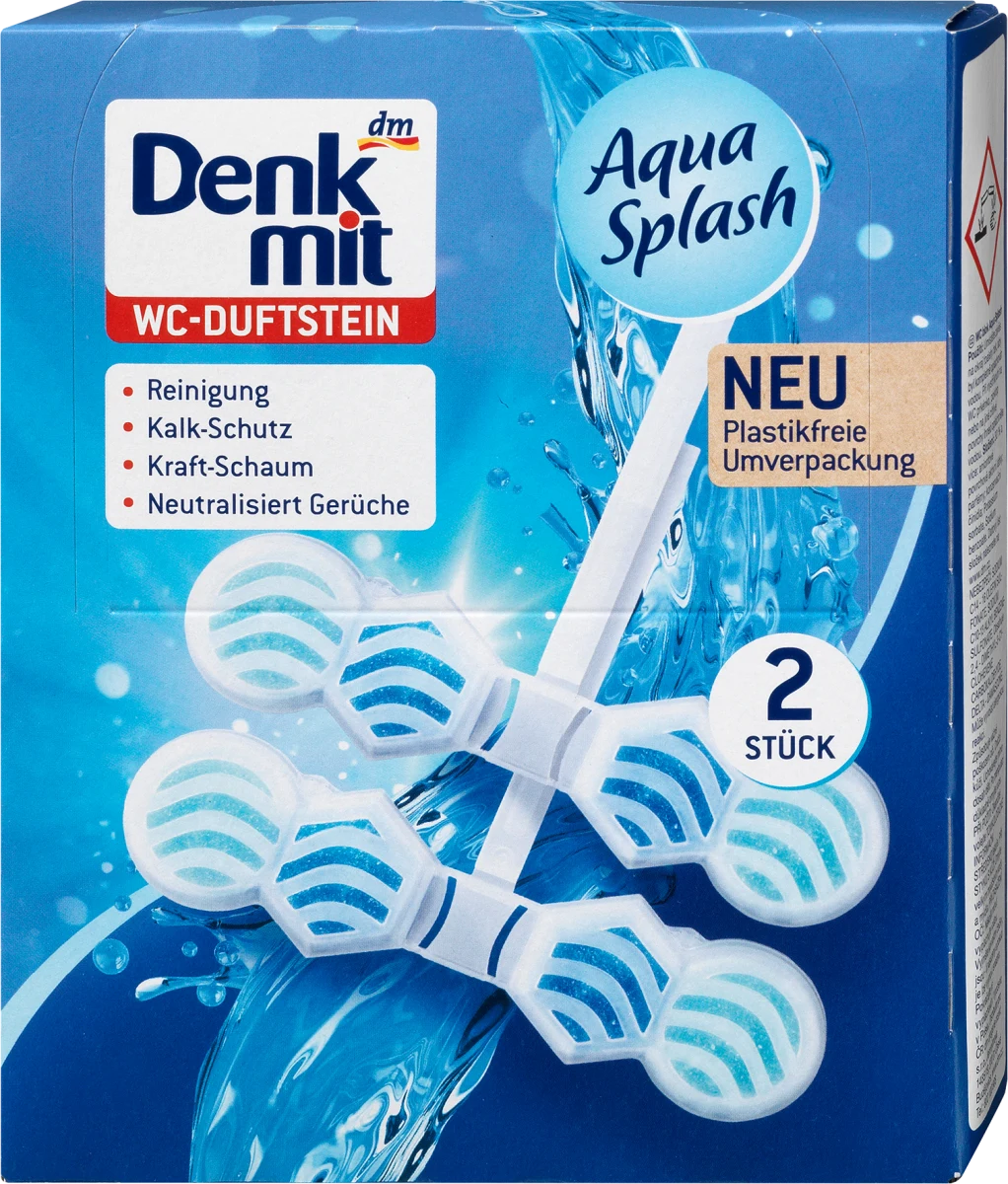 Kamen za WC šolju, Aqua Splash, 2 kom