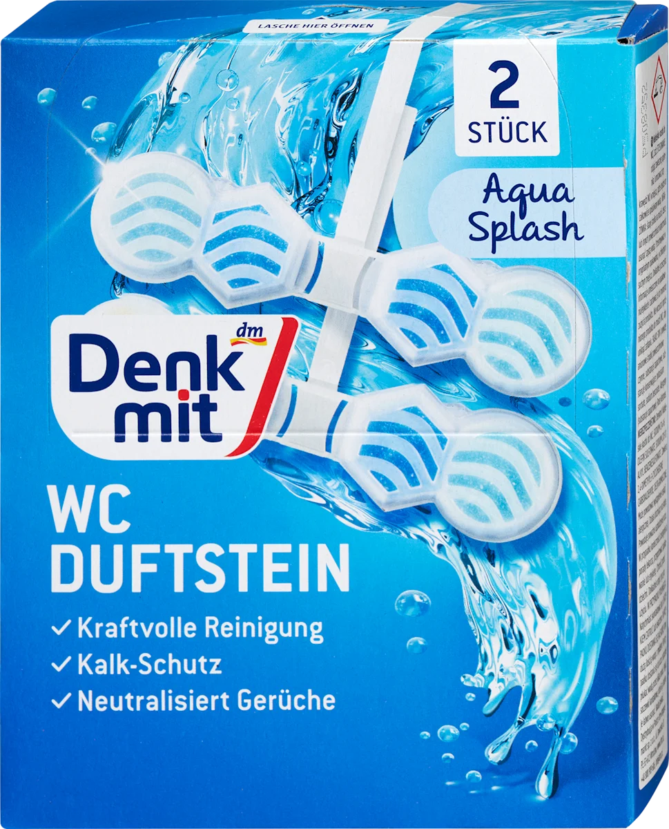 Kamen za WC šolju - Aqua Splash 2x48g, 96 g