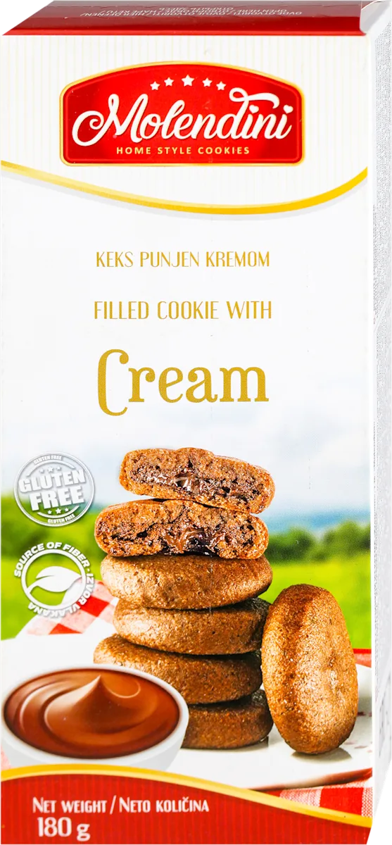KEKS PUNJEN KREMOM, 180 g