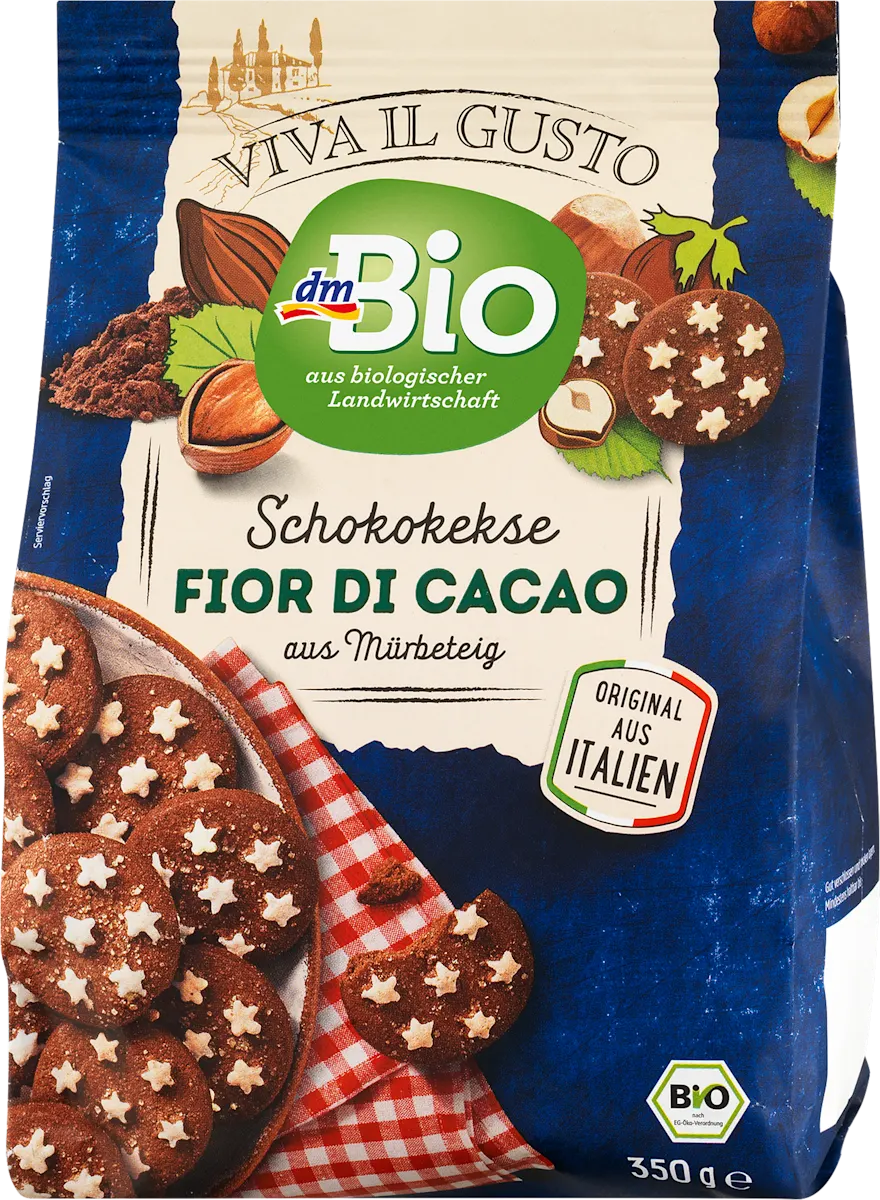 Keks sa kakaom i lešnik pastom, FIOR DI CACAO, 350 g