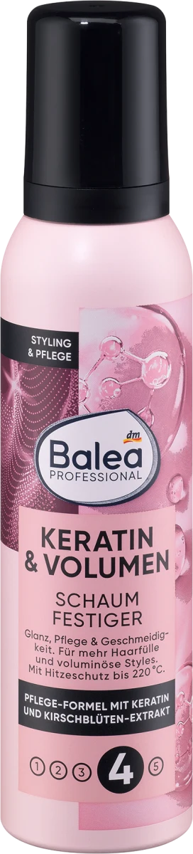 KERATIN & VOLUMEN pena za učvršćivanje kose,..., 150 ml