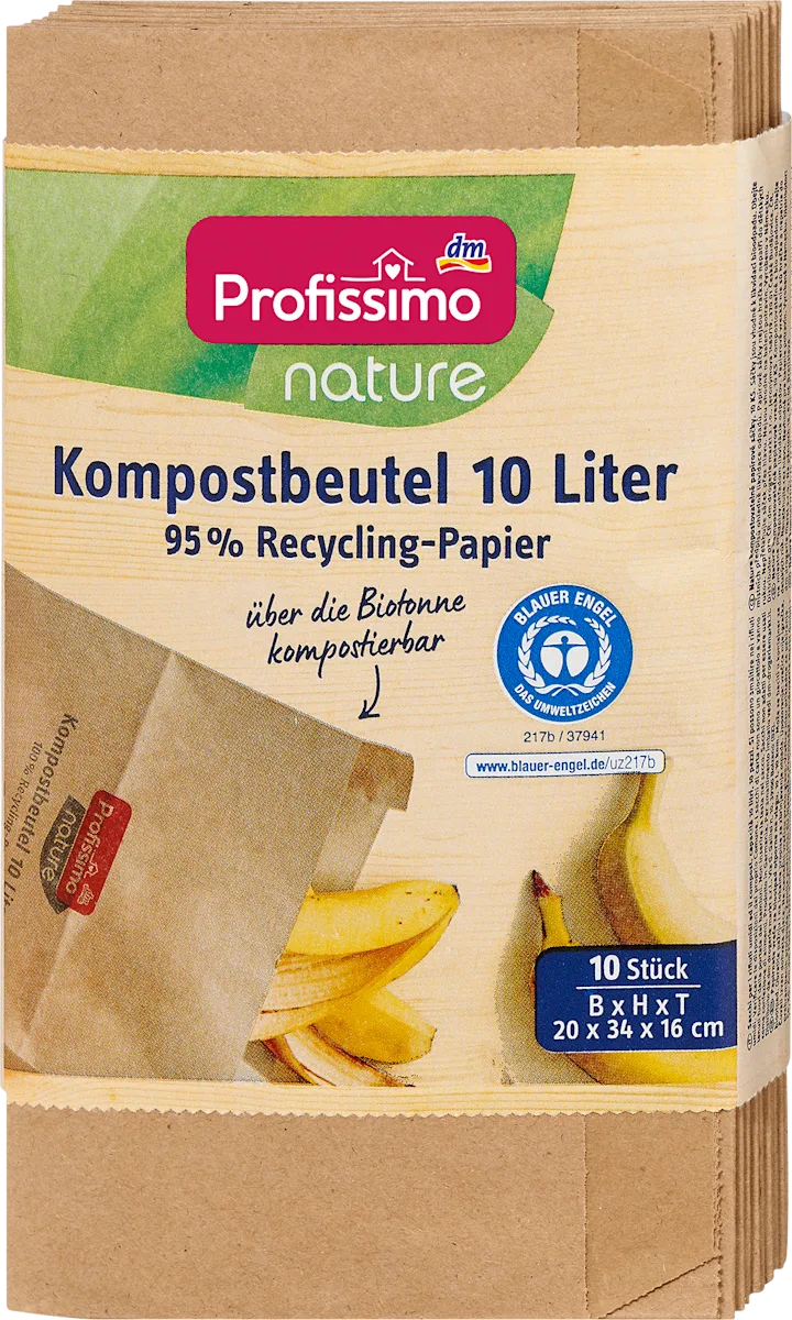 Kesa za odlaganje organskog otpada, 10l, 10 kom