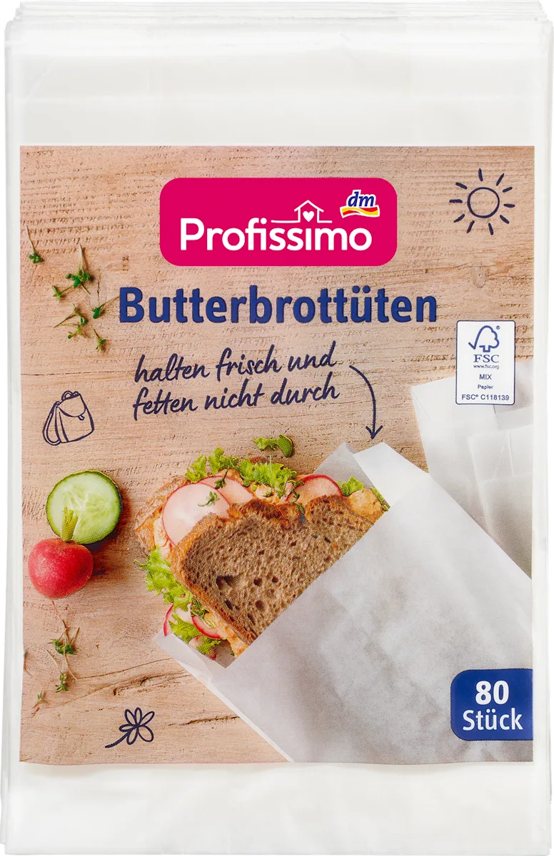 Kese za sendviče, 80 kom
