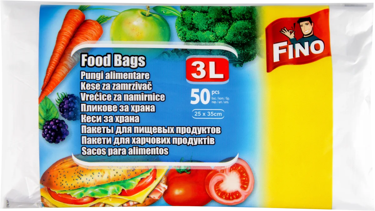 Kese za zamrzivač, 3l, 1 kom