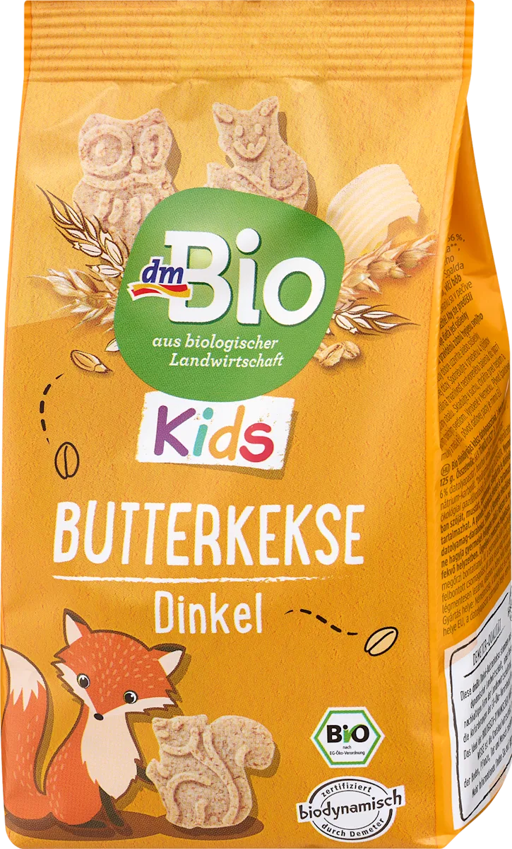 KIDS dečiji keks od spelte sa maslacem , od 3...., 125 g
