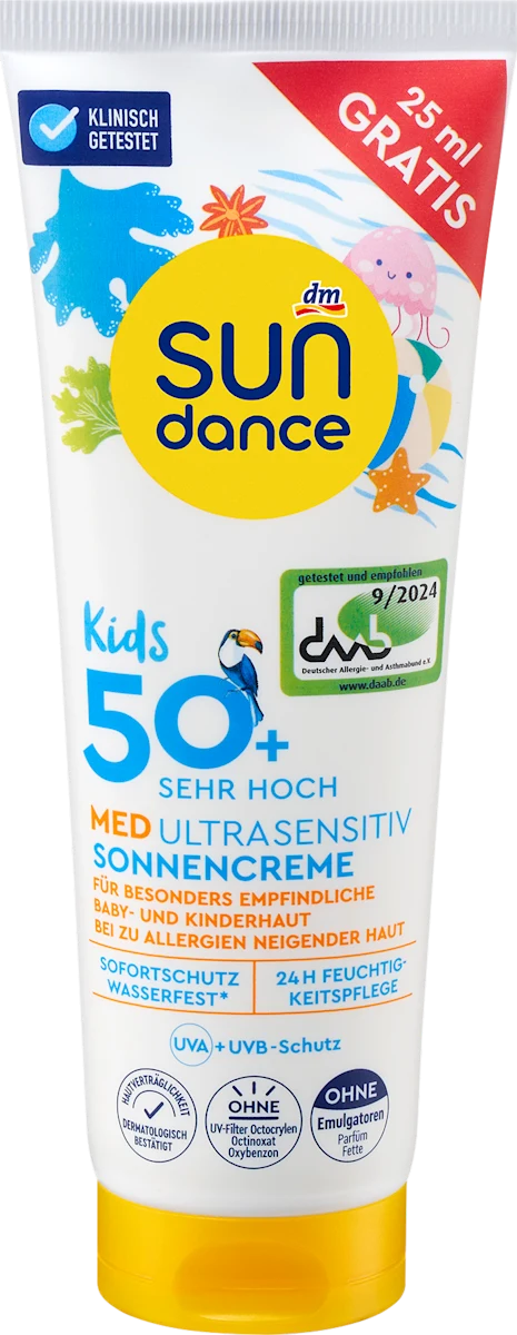Kids Med Ultra Sensitiv mleko za zaštitu od..., 125 ml