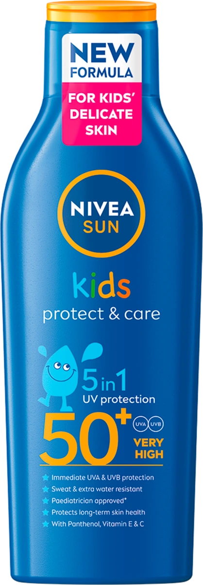 kids protect&amp;care 5u1 losion za zaštitu dečije kože od sunca, SPF 50, 200 ml